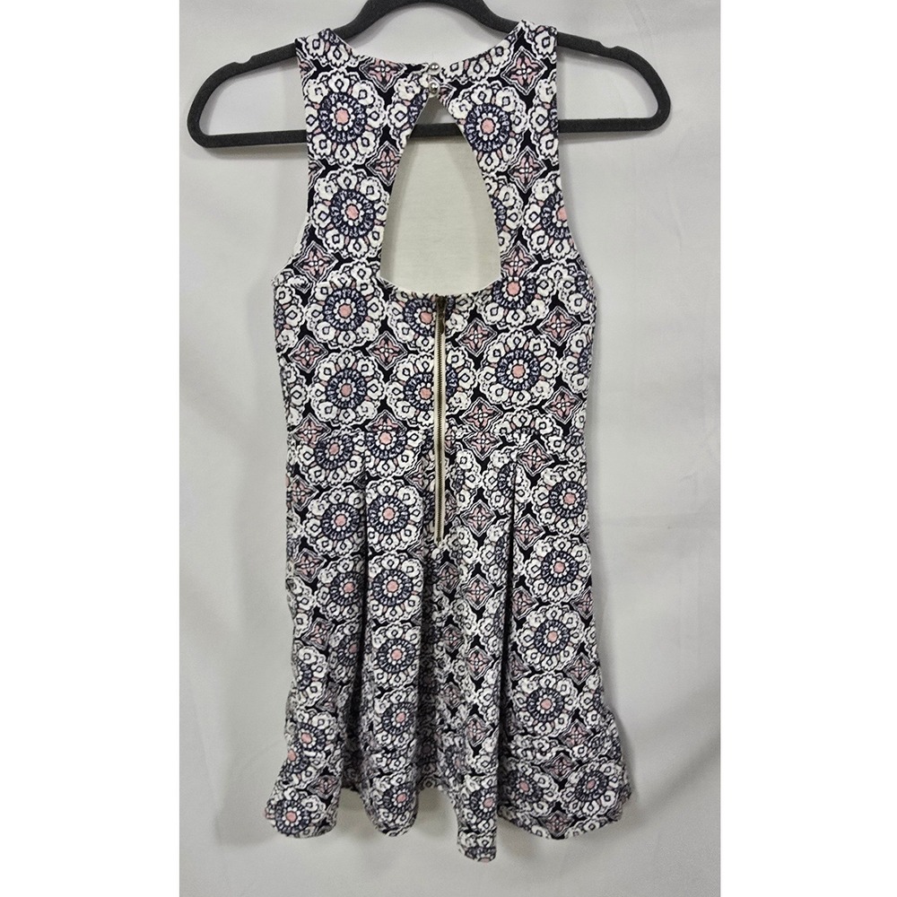 Xhilaration women S dress fit & flare sleeveless coquette grunge festival - Picture 7 of 9